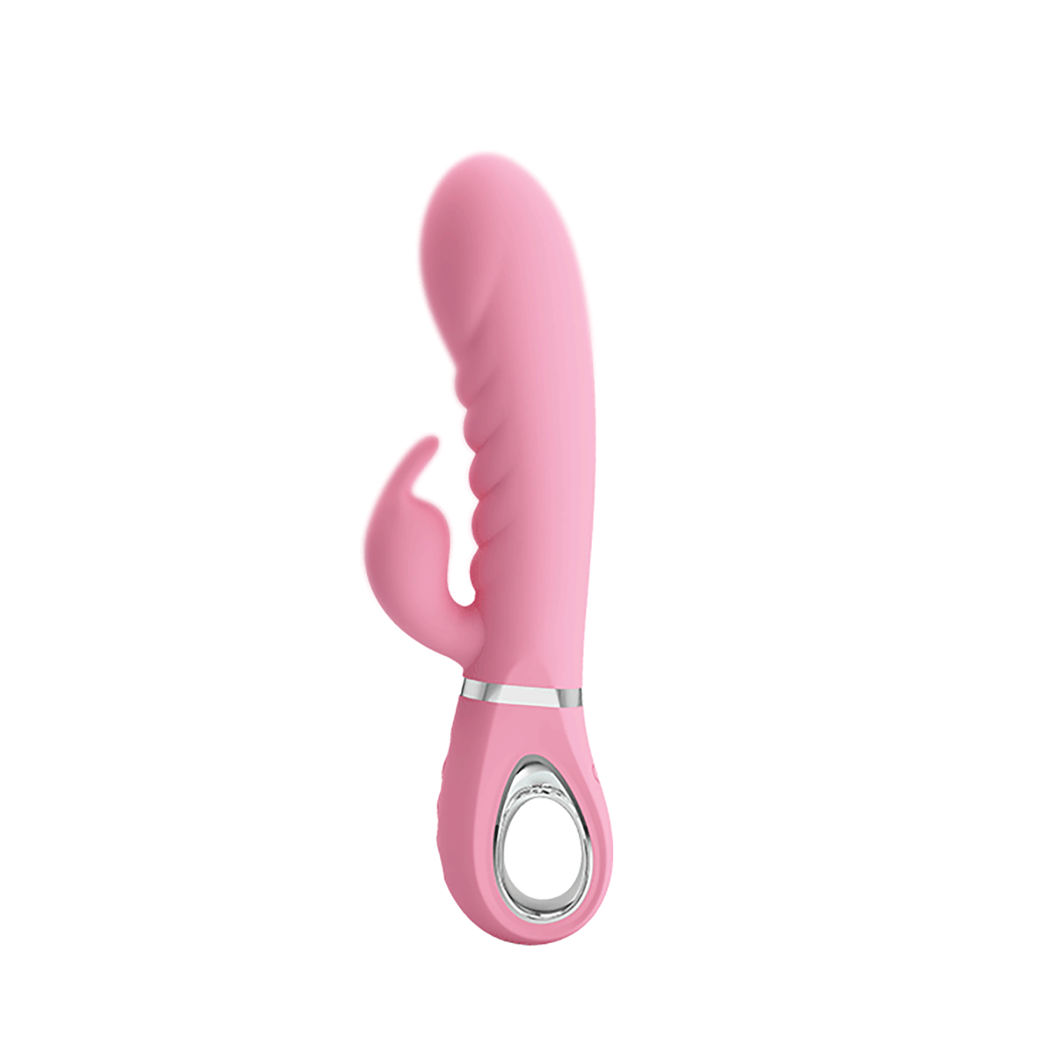 Pretty Love - Prescott Flexible Rabbit Vibrator (Pink) - Pink - Rabbit Dildo (Vibration) Rechargeable