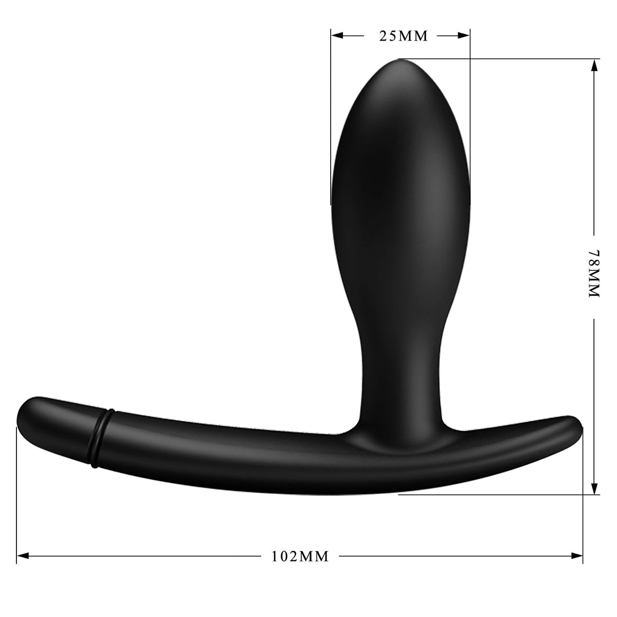 Pretty Love - Drake Inflatable Muscle Contracting Exercise Butt Plug (Black) - Black - Expandable Anal Plug (Non