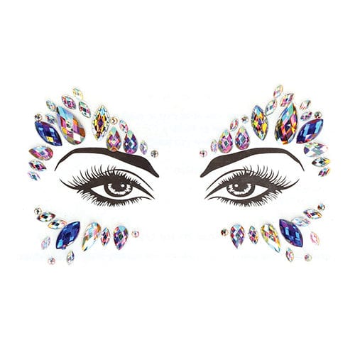 Shots - Le Desir Bliss Dazzling Eye Sparkle Bling Sticker Dressing Accessories O/S (Multi Colour) Clothing Accessories 625983353 CherryAffairs