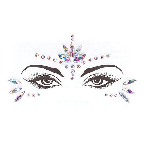 Shots - Le Desir Bliss Dazzling Eye Bling Sticker Dressing Accessories O/S (Multi Colour) Clothing Accessories 625982462 CherryAffairs