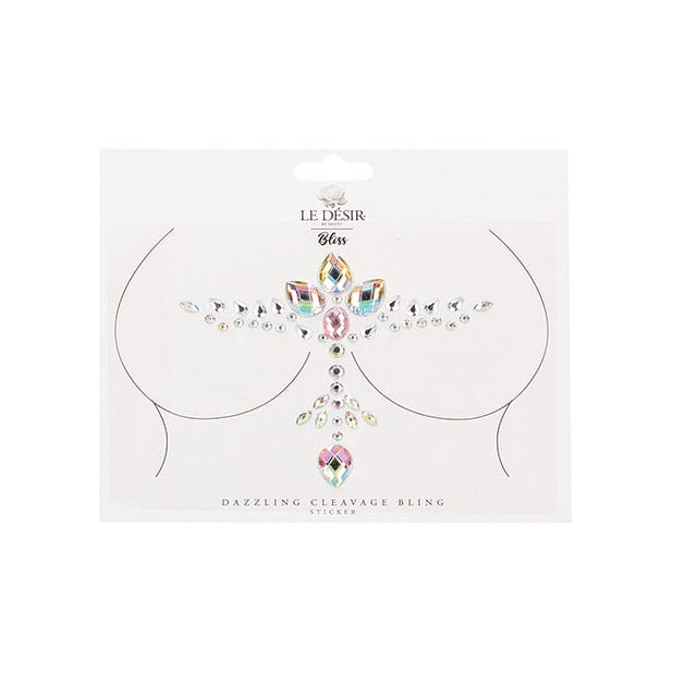 Shots - Le Desir Bliss Dazzling Cleavage Bling Sticker Dressing Accessories O/S (Multi Colour) Clothing Accessories 625984350 CherryAffairs
