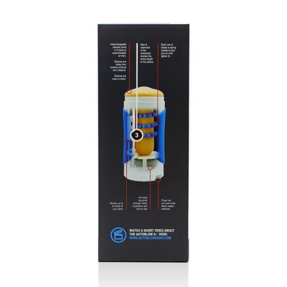 Autoblow - 2+ Masturbator & Sleeve Size A Masturbator (Hands Free) AC Powered - CherryAffairs Singapore