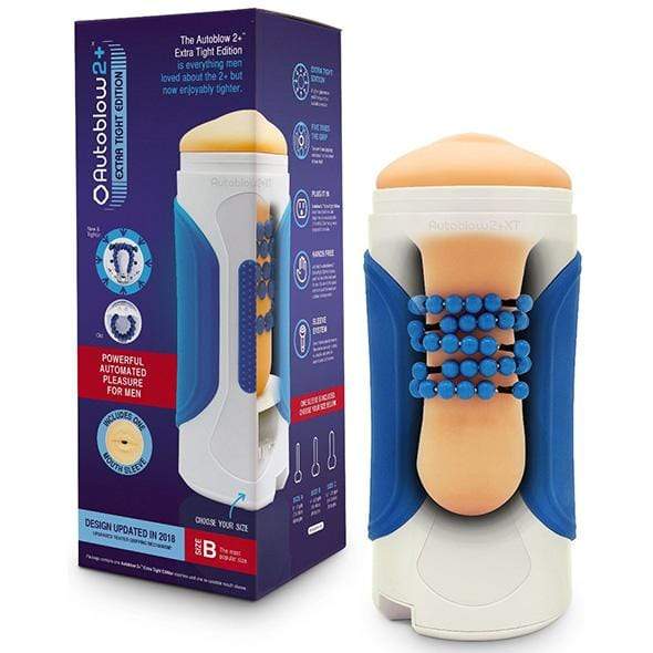 Autoblow - 2 Plus XT Hands Free Masturbator & Sleeve B (White) Masturbator (Hands Free) AC Powered Durio Asia
