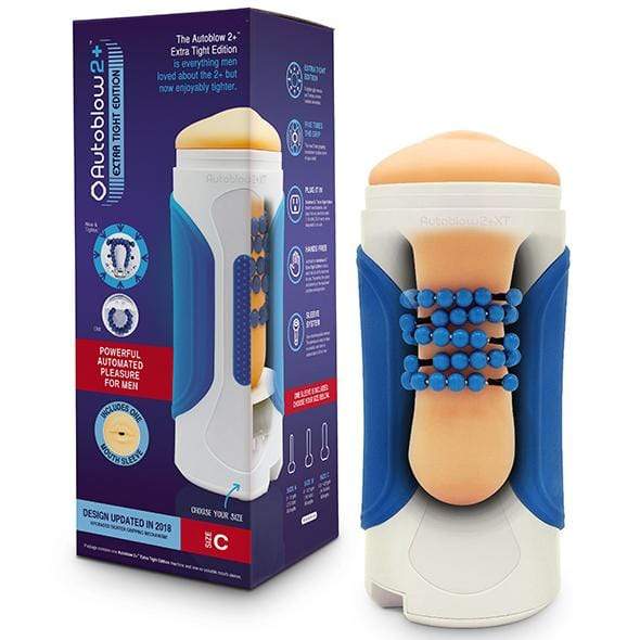 Autoblow - 2 Plus XT Hands Free Masturbator & Sleeve C (White) Masturbator (Hands Free) AC Powered Durio Asia