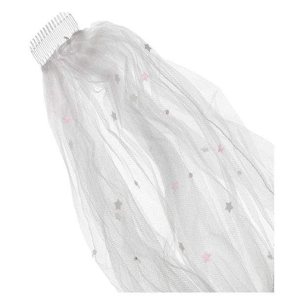 OMG International  - Bachelorette Bride to Be Veil with Comb (White) Bachelorette Party Novelties