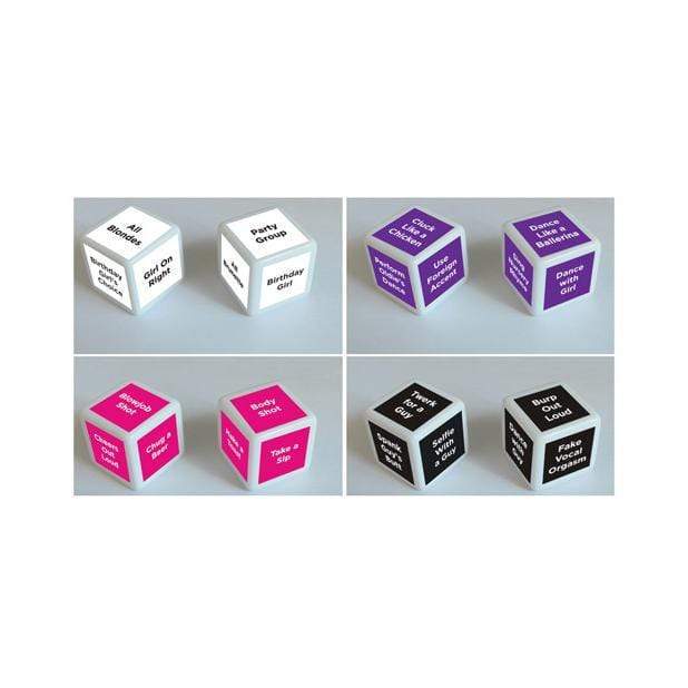 Ball & Chain - It's My Birthday Party Dice (Multi Colour) Party Games Durio Asia