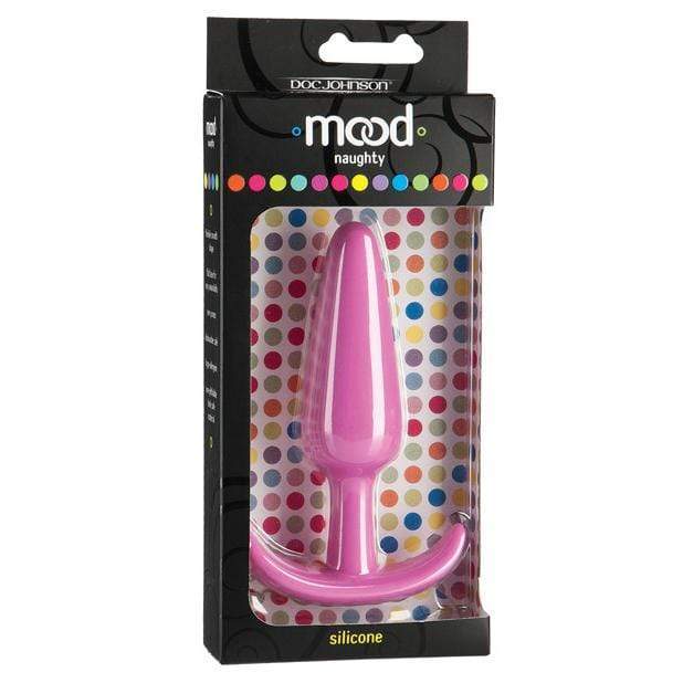 Doc Johnson - Mood Naughty Butt Plug Large (Pink) Anal Plug (Non Vibration) Durio Asia