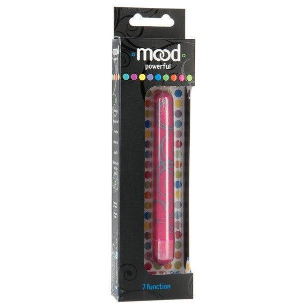 Doc Johnson - Mood 7 Function Bullet Large (Pink) Non Realistic Dildo w/o suction cup (Vibration) Non Rechargeable Durio Asia