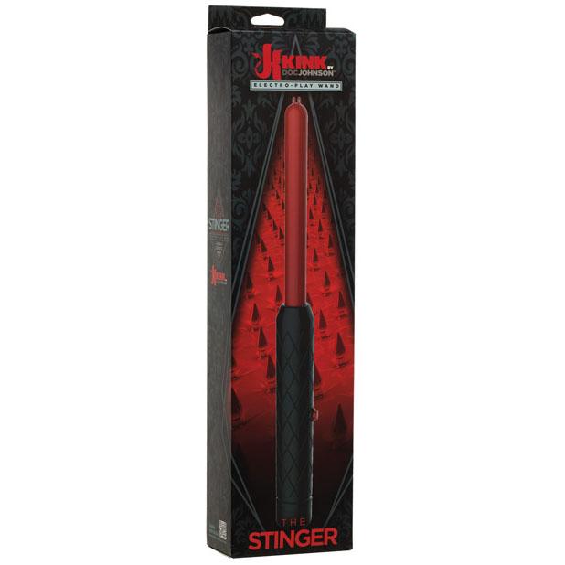 Doc Johnson - Kink Stinger Electro Play Wand (Black) Electrosex 782421059750 CherryAffairs