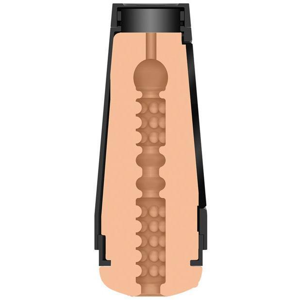 Doc Johnson - Main Squeeze Ultraskyn Remy LaCroix Pussy Masturbator (Beige) Masturbator Vagina (Non Vibration) - CherryAffairs Singapore