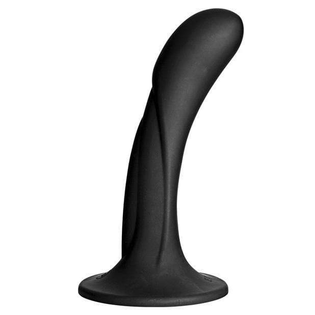 Doc Johnson - Vac U Lock G Spot Silicone Dong Attachment (Black) G Spot Dildo (Non Vibration) 782421069377 CherryAffairs