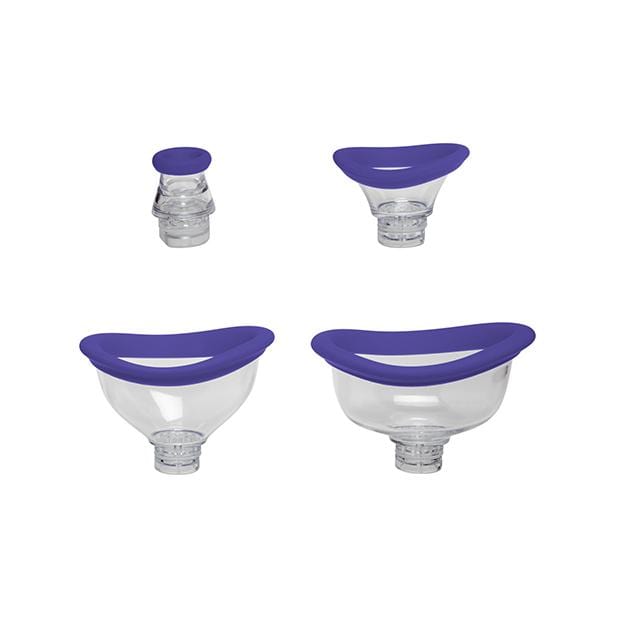 Doc Johnson - Bloom Intimate Body Automatic Vibrating Rechargeable Body Pump (White) Clitoral Pump (Vibration) Rechargeable 782421077723 CherryAffairs