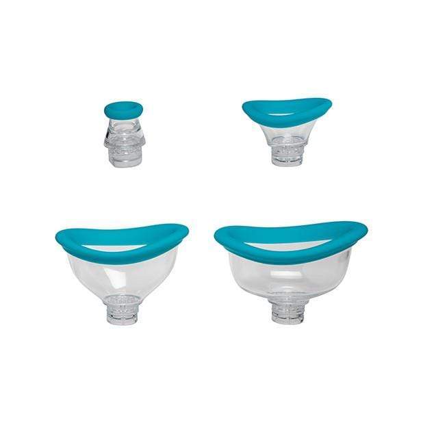 Doc Johnson - Bloom Intimate Body Automatic Vibrating Rechargeable Body Pump (Blue) Clitoral Pump (Vibration) Rechargeable 782421077730 CherryAffairs