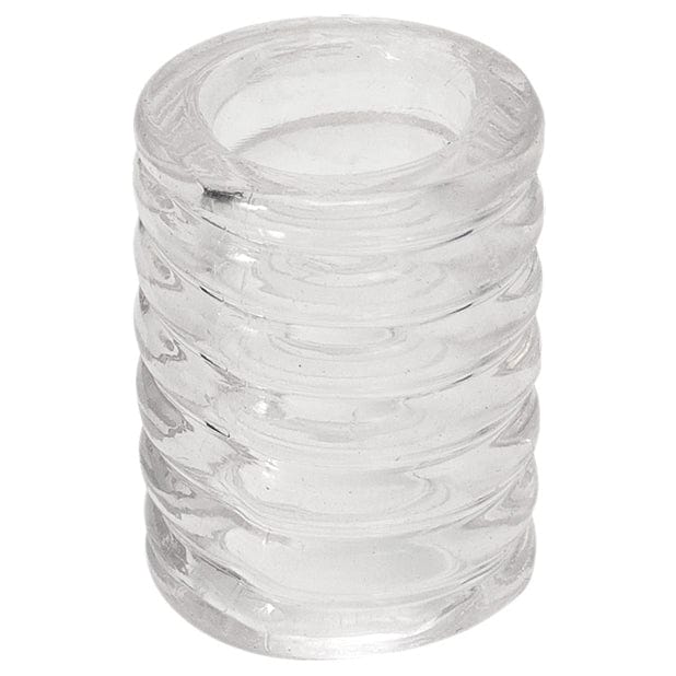 Doc Johnson - Titanmen Tools Cock Cage Penis Sleeve (Clear) Rubber Cock Cage (Non Vibration) 625417005 CherryAffairs