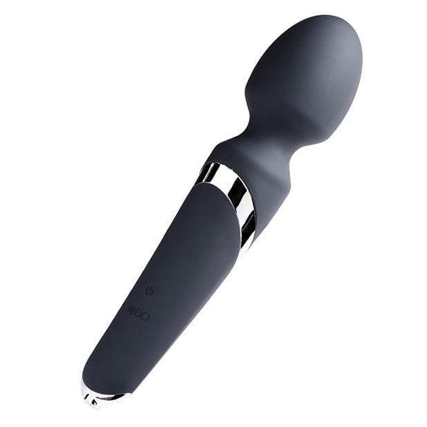 VeDO - Wanda Rechargeable Body Wand Massager (Just Black) Wand Massagers (Vibration) Rechargeable 789185756949 CherryAffairs