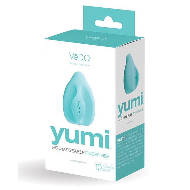 VeDO - Yumi Finger Vibe Clit Massager (Tease Me Turquoise) Clit Massager (Vibration) Rechargeable VD1139 CherryAffairs
