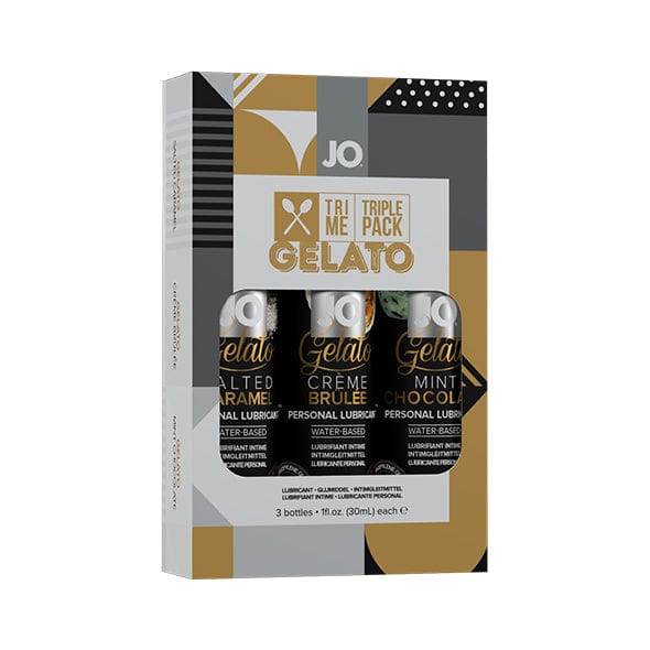 System Jo - Tri Me Triple Pack Gelato Flavored Lubricant 30ml Lube (Water Based) 796494100592 CherryAffairs
