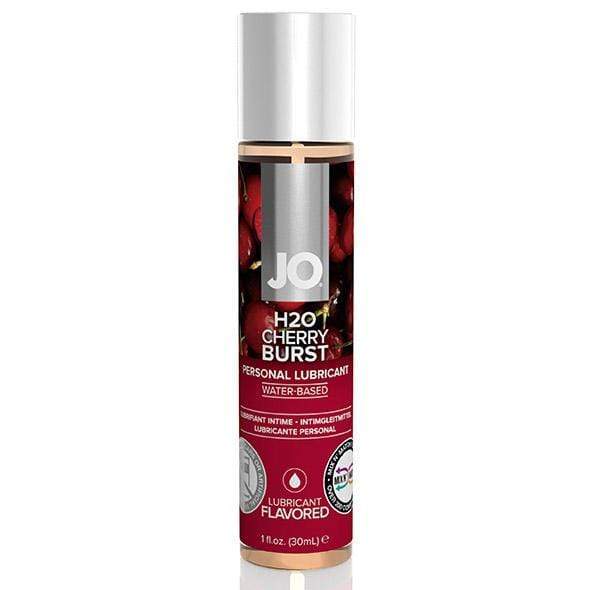 System JO - H2O Cherry Burst Flavored Water Based Personal Lubricant 30ml Lube (Water Based) 796494101162 CherryAffairs