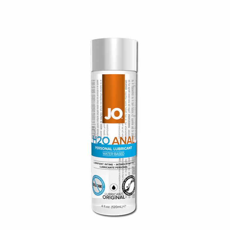System JO - Anal H2O Lubricant 120 ml (Lube) Lube (Water Based) - CherryAffairs Singapore