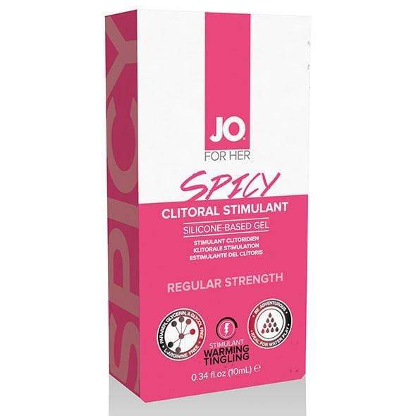 System Jo - For Her Spicy Clitoral Stimulant Arousal Gel 10ml Arousal Gel 796494401248 CherryAffairs