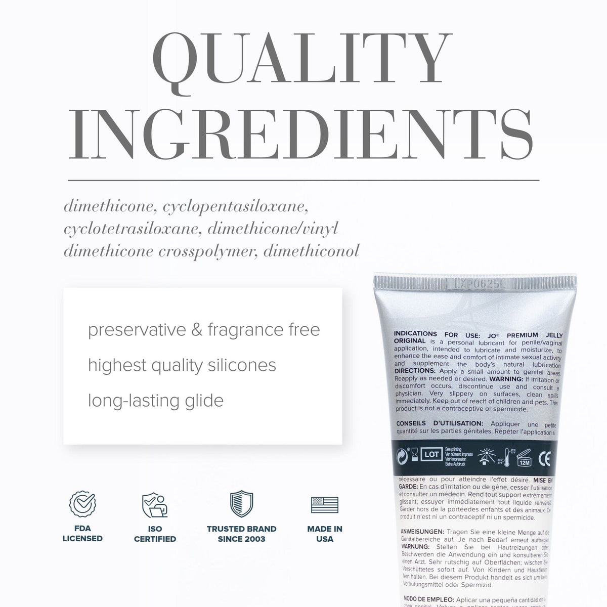 System Jo - Premium Jelly Silicone Based Original Lubricant SJ1167 Durio Asia