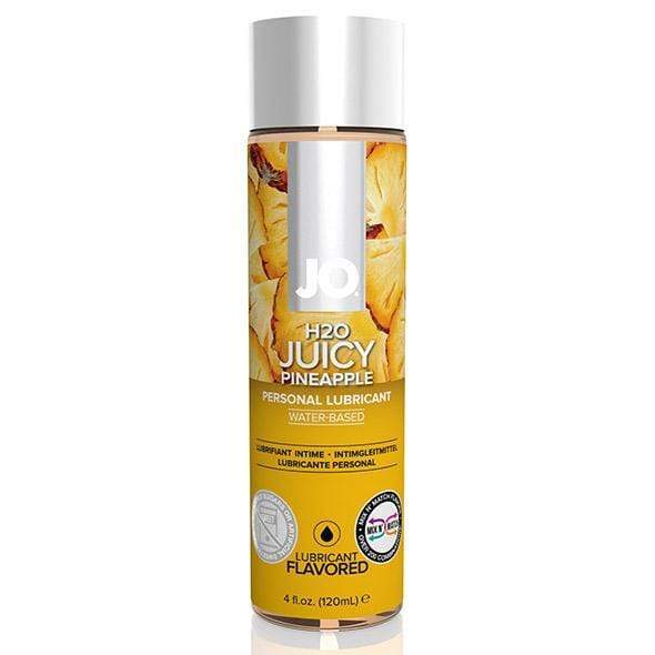 System JO - H2O Juicy Pineapple Flavored Water Based Personal Lubricant 120ml Lube (Water Based) 796494401729 CherryAffairs