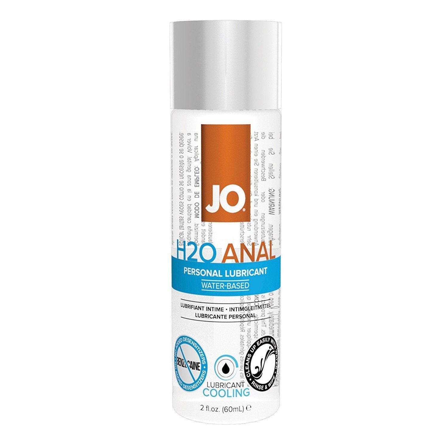 System JO - Anal H2O Lubricant 60 ml (Cooling) Cooling Lube - CherryAffairs Singapore