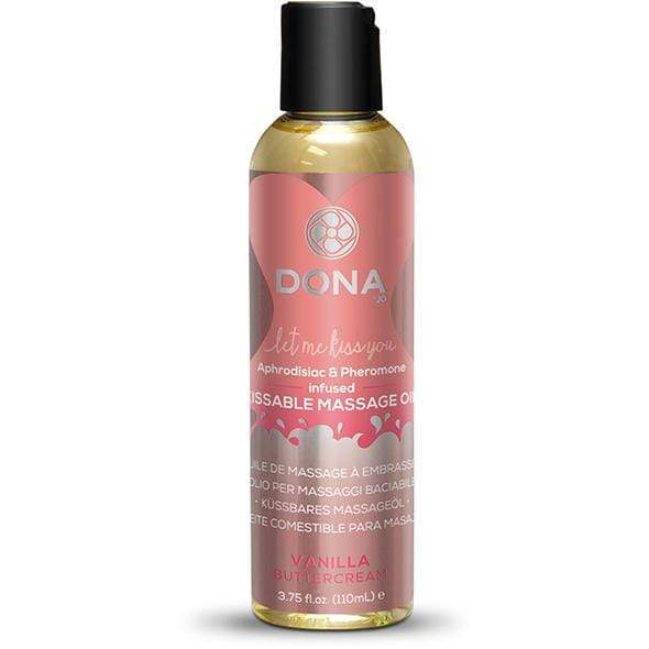 Dona - Let Me Kiss You Aphrodisiac and Pheromone Infused Kissable Vanilla Buttercream Massage Oil 110ml Massage Oil Durio Asia