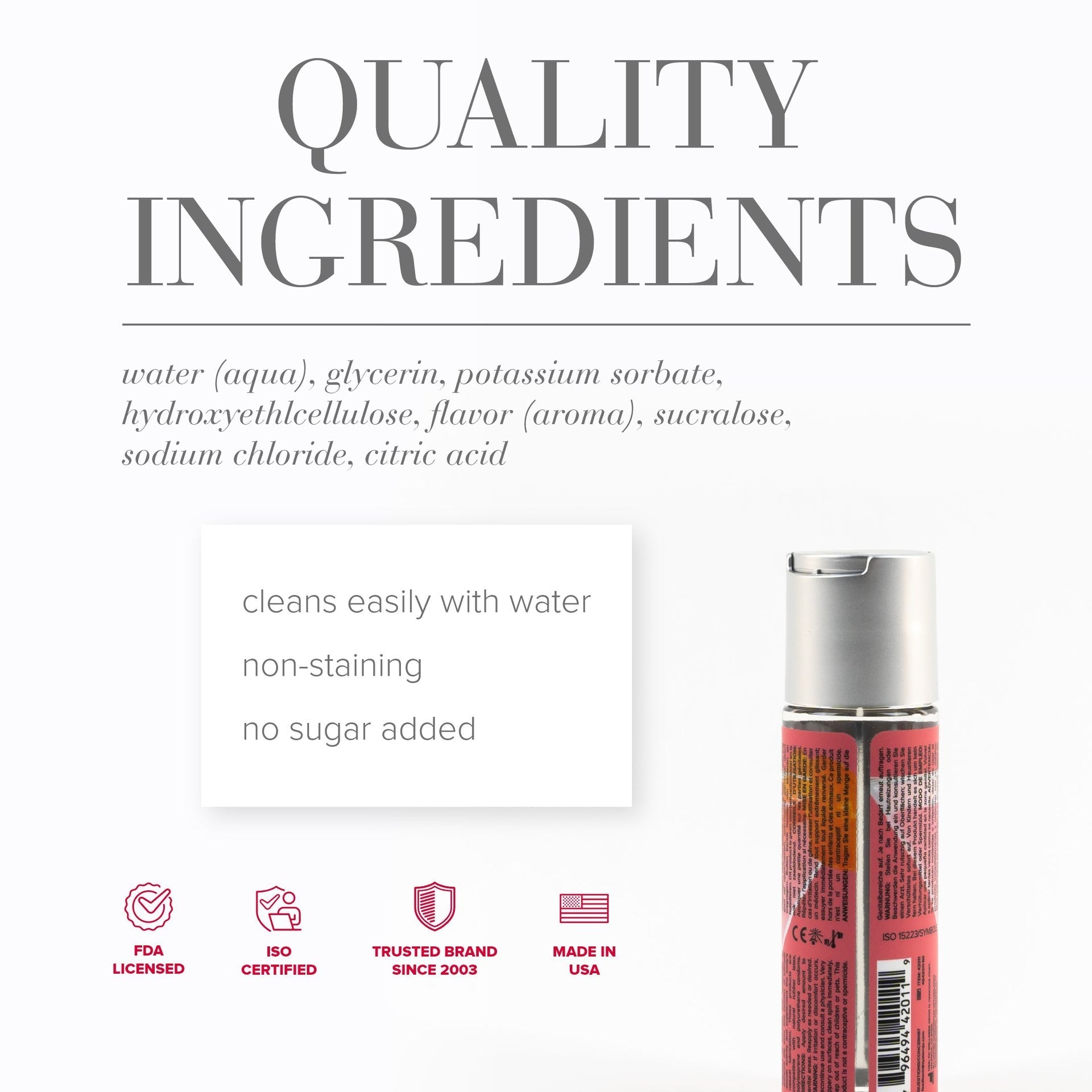 System - Cocktails - Cosmopolitan - Lubricant 2 floz / 60 mL - 60ml - Lube (Water Based)