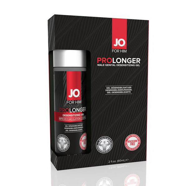 System JO - For Men Prolonger Desensitizing Gel 60 ml - Clear - Delayer