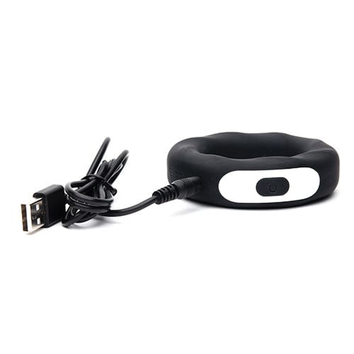 Sport Fucker - Motovibe Rev Silicone Vibrating Cock Ring 52 mm (Black) Silicone Cock Ring (Vibration) Rechargeable 626133144 CherryAffairs