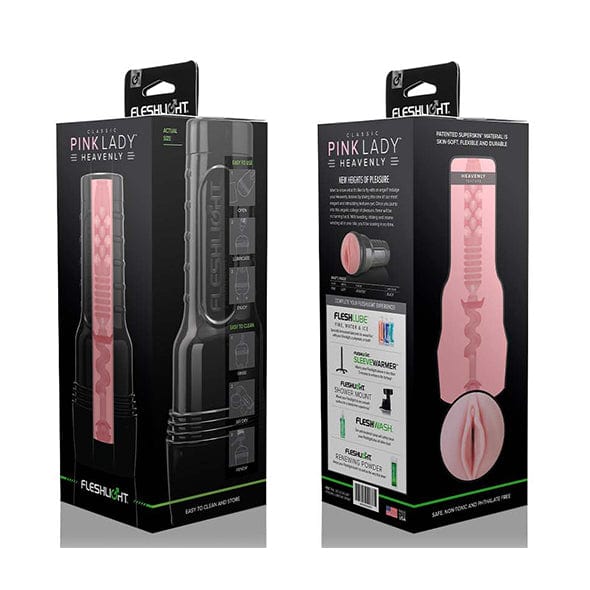 Fleshlight - Pink Lady Heavenly Masturbator (Beige) Masturbator Vagina (Non Vibration) 604578400 CherryAffairs