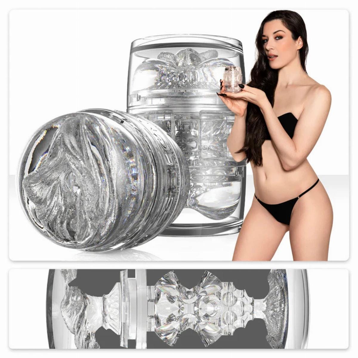 Fleshlight - Quickshot Stoya RP Stoker Masturbator (Clear)