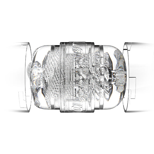 Fleshlight - Quickshot Mia Malkova Compact Stroker Masturbator - Clear - Masturbator Vagina (Non Vibration)