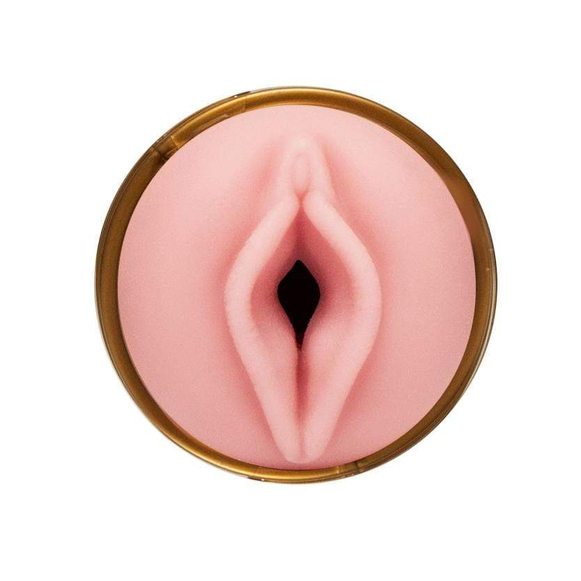 Fleshlight - Stamina Training Unit Quickshot Lady & Butt Masturbator (Beige) Masturbator Vagina (Non Vibration) 810476010973 CherryAffairs