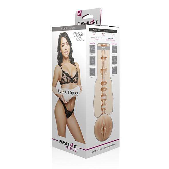 Fleshlight - Fleshlight Girls Alina Lopez Lotus Masturbator (Rose) Masturbator Vagina (Non Vibration) 810476011765 CherryAffairs