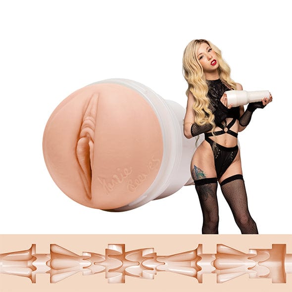 Fleshlight - Fleshlight Girls Kenzie Reeves Signature Vagina Masturbator (Cream Puff) Masturbator Vagina (Non Vibration) 810476011840 CherryAffairs