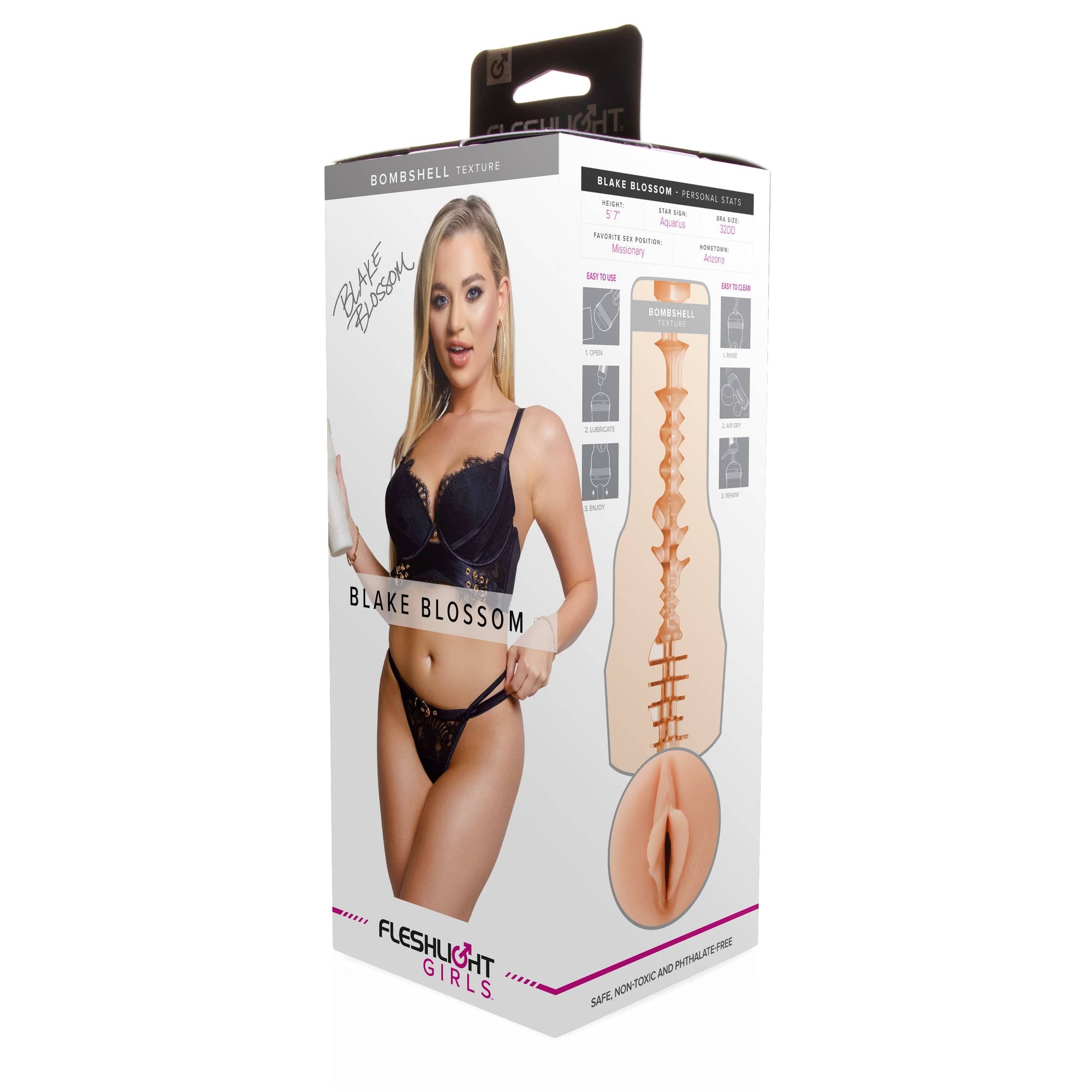 Fleshlight - Fleshlight Girls Blake Blossom Masturbator (Bombshell) FL1298 CherryAffairs