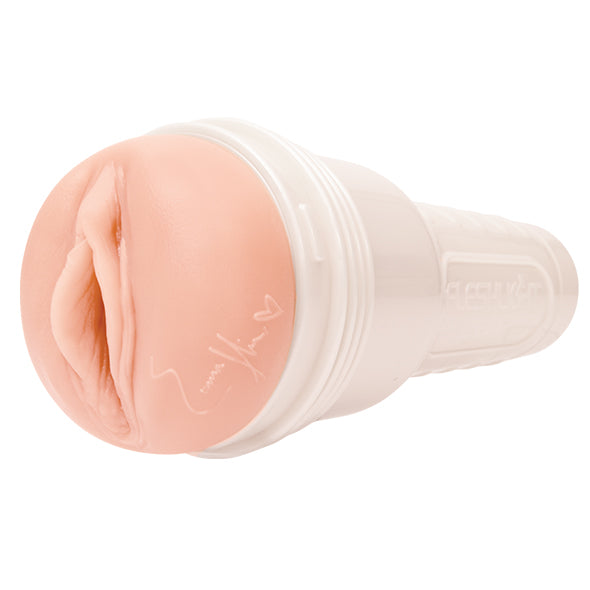 Fleshlight - Girls Emma Hix Signature Vagina Masturbator (Syrup) - Beige - Masturbator Vagina (Non Vibration)