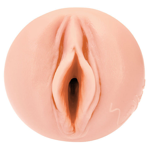 Fleshlight - Girls Emma Hix Signature Vagina Masturbator (Syrup) - Beige - Masturbator Vagina (Non Vibration)