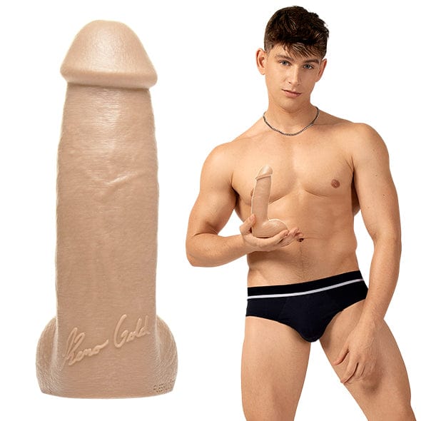 Fleshlight - Fleshjack Boys Reno Gold Dildo (Beige) Realistic Gay Dildo w/o suction cup (Non Vibration) 810476012816 CherryAffairs