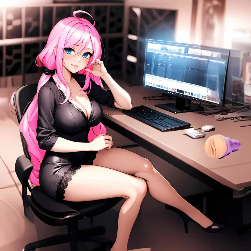 Fleshlight - Fleshlight Fantasy Sasha Nakamoto Ecchi Signature Vagina Masturbator (Beige) - Beige - Masturbator Vagina