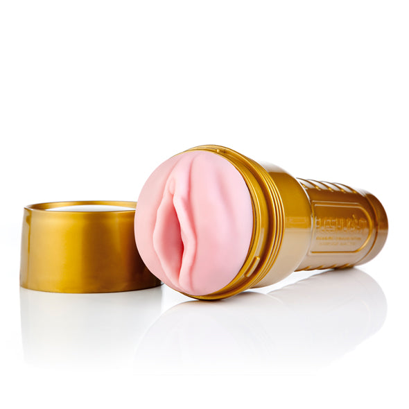 Fleshlight - Pink Lady Stamina Training Unit Masturbator - FL1001 / Beige - Masturbator Vagina (Non Vibration)
