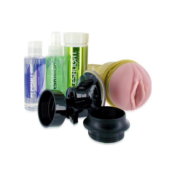 Fleshlight - Stamina Training Unit Masturbator Value Pack - FL1025 / Beige - Masturbator Value Pack