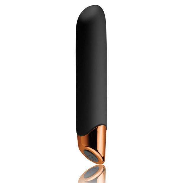 RocksOff - Chaiamo For Your Divine Pleasure Bullet Vibrator (Black) Bullet (Vibration) Rechargeable