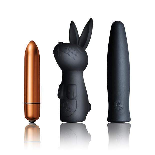RocksOff - Silhouette Dark Desires Vibrator Kit (Gold) Bullet (Vibration) Non Rechargeable 811041013931 CherryAffairs