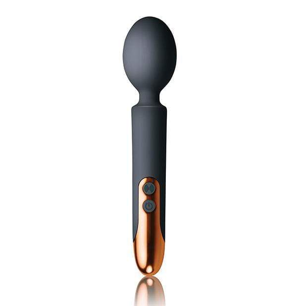 RocksOff - Oriel Rechargeable Wand Massager (Black) Wand Massagers (Vibration) Rechargeable 811041014075 CherryAffairs