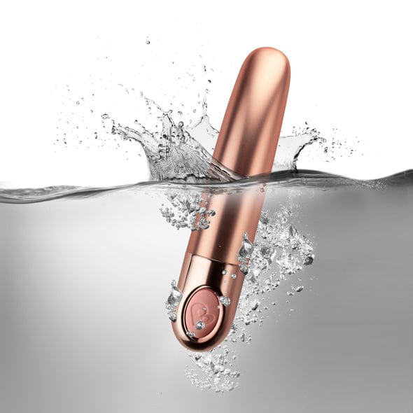 Rocksoff - Ellipse Sensual Harmony Bullet Vibrator (Metallic Dusk Pink) Bullet (Vibration) Non Rechargeable 621233836 CherryAffairs