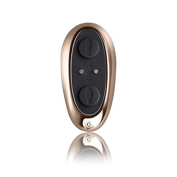 RocksOff - Cocktail Remote Control Dual Motored Couple's Toy (Black) Couple's Massager (Vibration) Rechargeable 811041014587 CherryAffairs