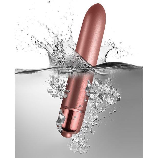 RocksOff - Touch of Velvet Bullet Vibrator (Rose Gold) Bullet (Vibration) Non Rechargeable Singapore